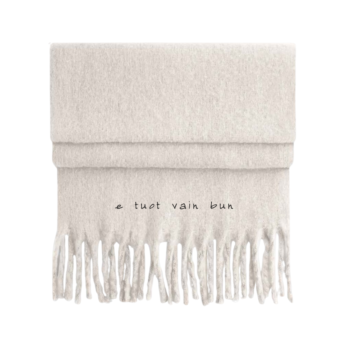 PRE-ORDER | Fluffy Scarf | e tuot vain bun